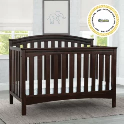 Delta Children Baby Cribs Waverly 6-in-1 Convertible Crib