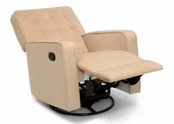 Delta Children Gavin Nursery Glider Swivel Recliner Featuring LiveSmart Fabric By Culp Gliders & Rocking Chairs