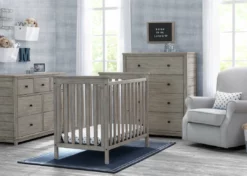 Simmons Kids Monterey Mini Crib With Mattress Baby Cribs