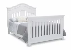 Simmons Kids Fairytale 5-in-1 Convertible Crib With Conversion Rails Baby Cribs