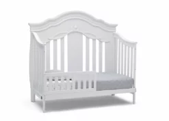 Simmons Kids Fairytale 5-in-1 Convertible Crib With Conversion Rails Baby Cribs