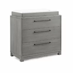 Simmons Kids Willow 3 Drawer Dresser With Changing Top Dressers & Changing Tables