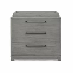 Simmons Kids Willow 3 Drawer Dresser With Changing Top Dressers & Changing Tables