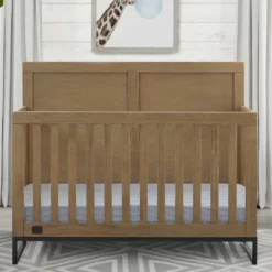 Simmons Kids Foundry 6-in-1 Convertible Crib