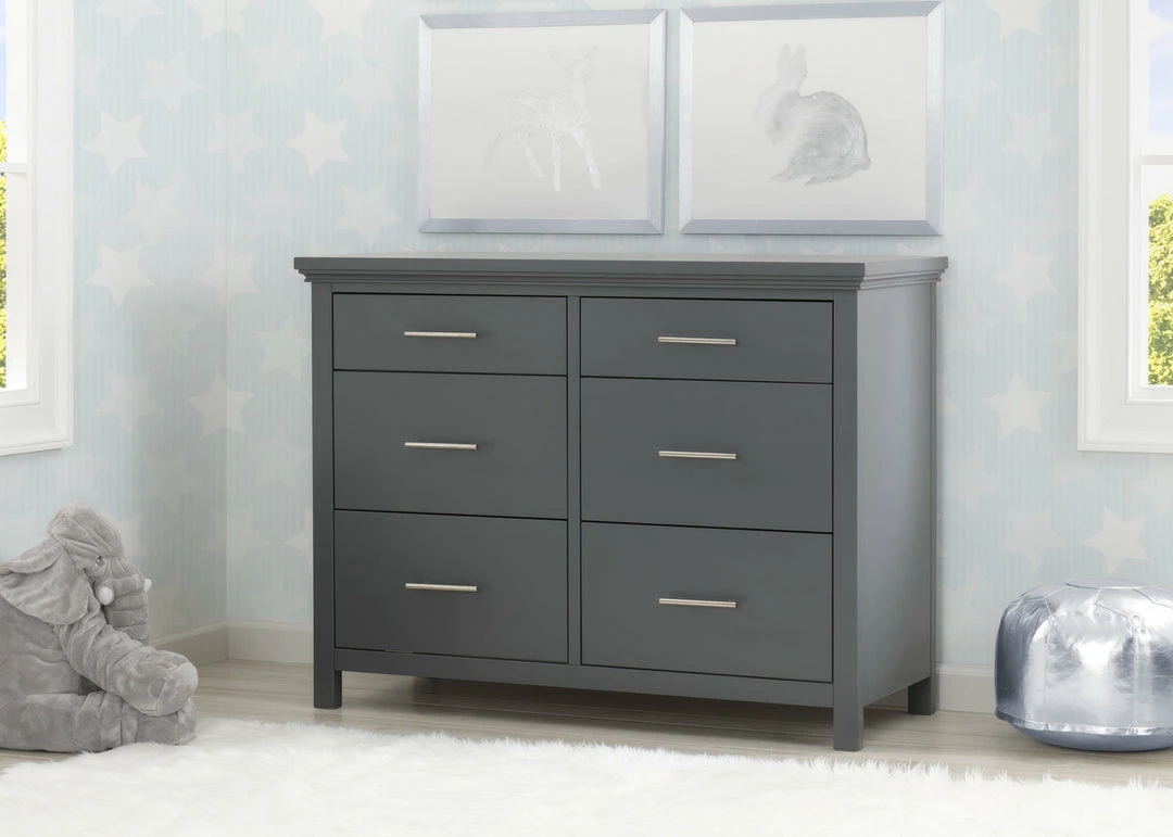 Simmons Kids Avery 6 Drawer Dresser With Changing Top Dressers & Changing Tables 4 Simmons Kids Avery 6 Drawer Dresser With Changing Top Dressers & Changing Tables