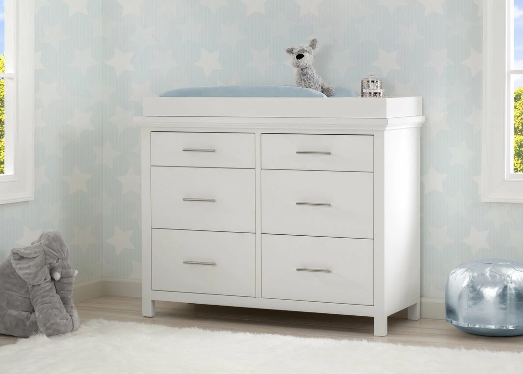 Simmons Kids Avery 6 Drawer Dresser With Changing Top Dressers & Changing Tables 9 Simmons Kids Avery 6 Drawer Dresser With Changing Top Dressers & Changing Tables
