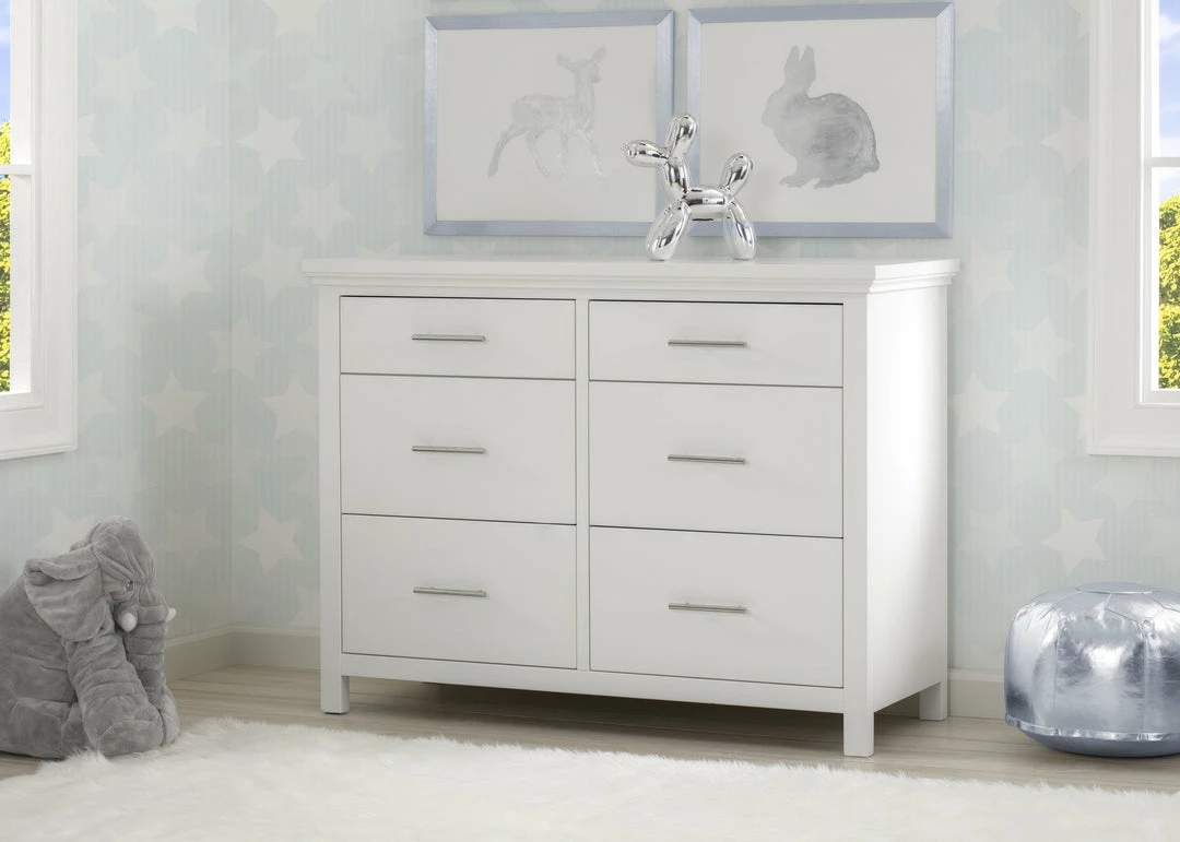 Simmons Kids Avery 6 Drawer Dresser With Changing Top Dressers & Changing Tables 10 Simmons Kids Avery 6 Drawer Dresser With Changing Top Dressers & Changing Tables