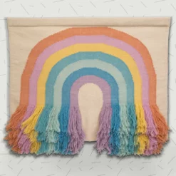 Delta Children What's New Handwoven Rainbow Wall Hanging