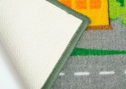 Delta Children Extra Large Road Map Activity Rug For Girls And Boys - 78-inch L X 54-inch W