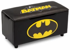 Delta Children Batman Upholstered Storage Bench For Kids