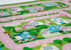 Delta Children Rugs Large Road Map Activity Rug For Girls And Boys - 54-inch L X 39-inch W