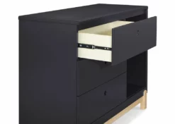 Delta Children Dressers & Changing Tables Poppy 3 Drawer Dresser With Cubbies