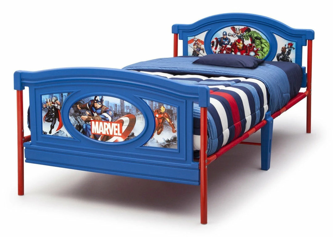 Delta Children Avengers Deluxe Plastic Twin Bed Twin Beds & Headboards 5 Delta Children Avengers Deluxe Plastic Twin Bed Twin Beds & Headboards