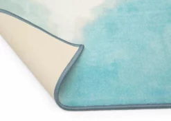 Delta Children Rugs Watercolor Rectangle Area Rug For Kids, 53-Inch X 59-Inch