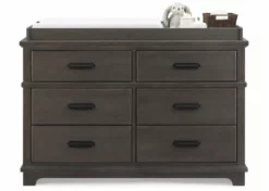 Simmons Kids Asher 6 Drawer Dresser With Changing Top