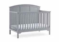 Delta Children Sweet Beginnings Sage Curve Top 6-in-1 Convertible Crib