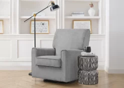 Delta Children What's New Sophie Nursery Glider Swivel Chair With LiveSmart Fabric