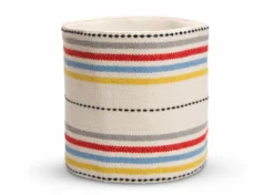 Delta Children Bright Stripes Handwoven Basket