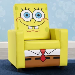 Delta Children SpongeBob SquarePants High Back Upholstered Chair