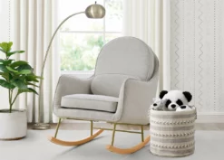 Delta Children Braided Grey Handwoven Basket Décor & Accessories