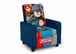 Delta Children Kids’ Chairs Justice League High Back Upholstered Chair
