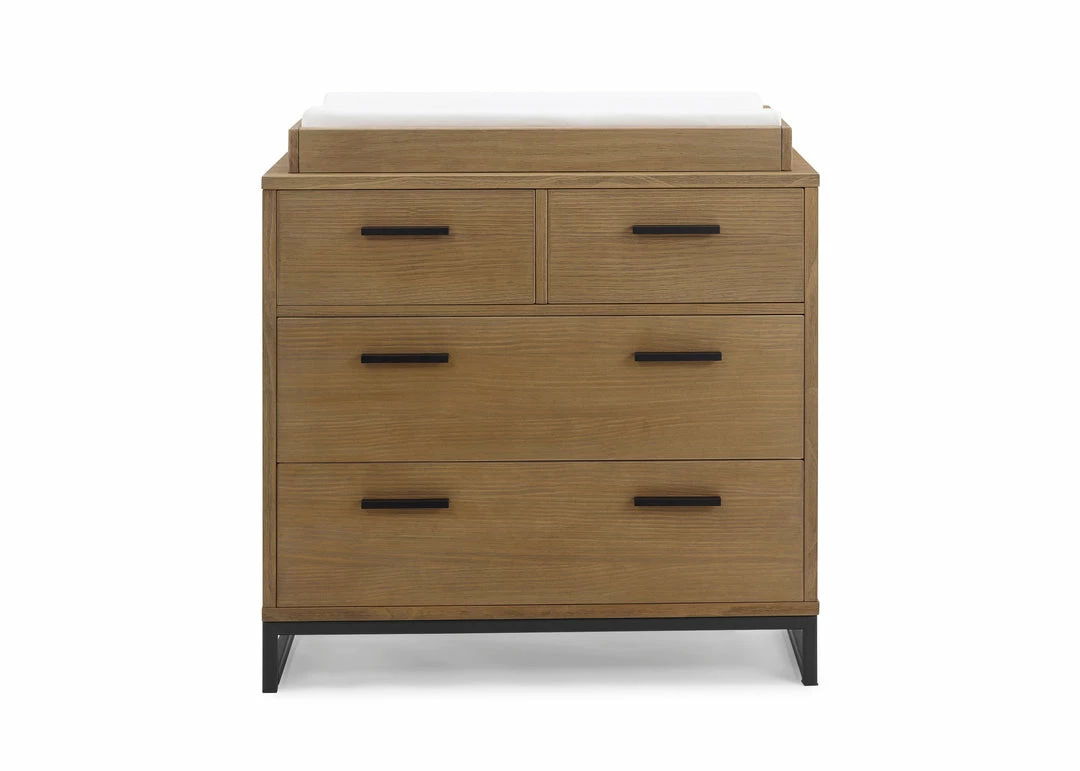 Delta Children Foundry 4 Drawer Dresser With Changing Top 4 Delta Children Foundry 4 Drawer Dresser With Changing Top