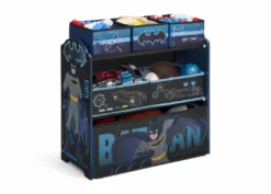 Delta Children Batman 6 Bin Design And Store Toy Organizer Storage