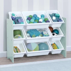 Delta Children MySize 9 Bin Plastic Toy Organizer