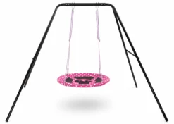 Delta Children Minnie Mouse 40-Inch Saucer Swing For Kids 12 Delta Children Minnie Mouse 40-Inch Saucer Swing For Kids