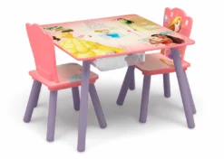 Delta Children Princess Table And Chair Set With Storage