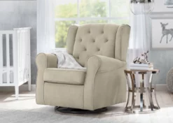 Delta Children Emerson Nursery Glider Swivel Rocker Chair Gliders & Rocking Chairs