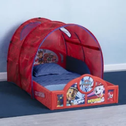 Delta Children PAW Patrol Sleep And Play Toddler Bed With Tent