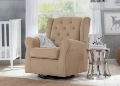 Delta Children Emerson Nursery Glider Swivel Rocker Chair Gliders & Rocking Chairs