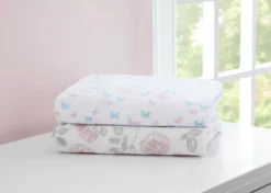 Delta Children Garden Party Fitted Crib Sheets - 2 Pack What's New