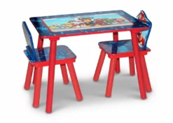 Delta Children Nick Jr. PAW Patrol 4-Piece Playroom Solution – Set Includes Table And 2 Chairs And 6-Bin Toy Organizer 11 Delta Children Nick Jr. PAW Patrol 4-Piece Playroom Solution – Set Includes Table And 2 Chairs And 6-Bin Toy Organizer