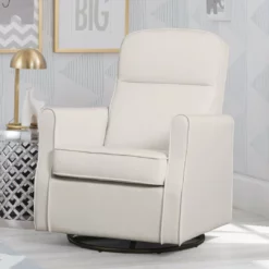 Delta Children Blair Slim Nursery Glider Swivel Rocker Chair