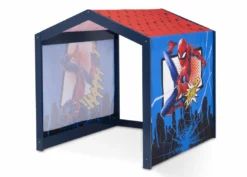 Delta Children Spider-Man Indoor Playhouse With Fabric Tent For Boys And Girls Sale