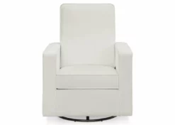Delta Children Skye Nursery Glider Swivel Chair With LiveSmart Fabric