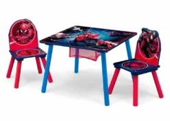 Delta Children Spider-Man Table And Chair Set With Storage