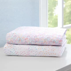 Delta Children Rainbow Confetti Fitted Crib Sheets - 2 Pack What's New 15 Delta Children Rainbow Confetti Fitted Crib Sheets - 2 Pack What's New