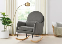 Delta Children Gliders & Rocking Chairs Ella Rocker With LiveSmart Evolve Fabric