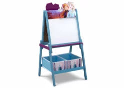 Delta Children Easels Frozen II Wooden Double-Sided Activity Easel With Storage