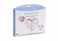 Delta Children Little Lambs Adjustable Swaddle Wrap - Size Small/Medium, Fits Babies 0-3 Months/7-14 Lbs., 4-Pack