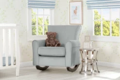 Delta Children Gliders & Rocking Chairs Lancaster Rocking Chair Featuring LiveSmart Fabric By Culp