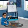 Delta Children Rugs Outer Space Round Area Rug For Kids, 39-Inch