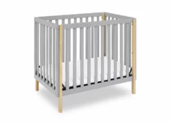 Delta Children Gio Mini Crib With 2.75-Inch Mattress Baby Cribs