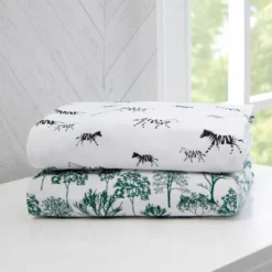 Delta Children What's New Modern Safari Fitted Crib Sheets - 2 Pack
