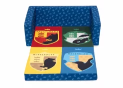 Delta Children Harry Potter Cozee Flip-Out Sofa - 2-in-1 Convertible Sofa To Lounger For Kids Kids’ Chairs
