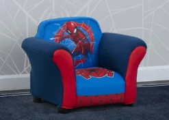 Delta Children Spider-Man Upholstered Chair With Sculpted Plastic Frame