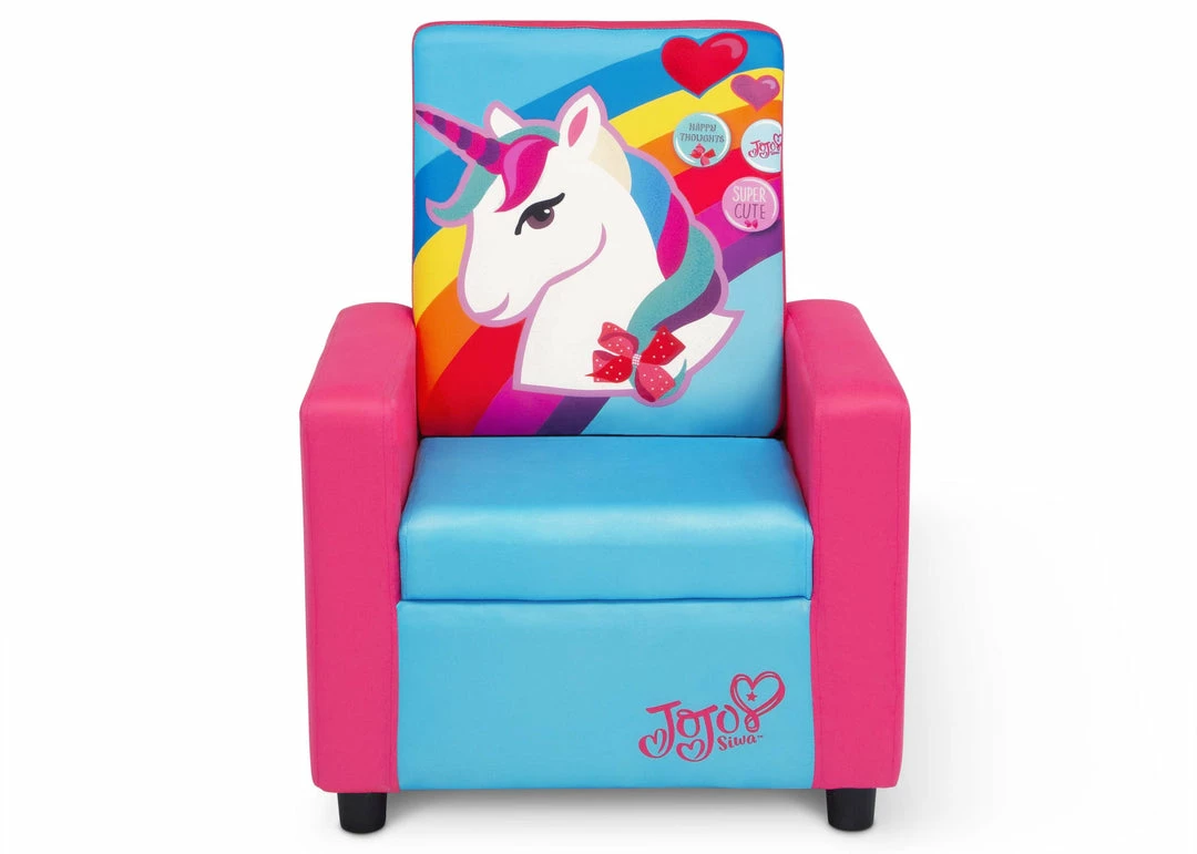 Delta Children JoJo Siwa High Back Upholstered Chair 4 Delta Children JoJo Siwa High Back Upholstered Chair